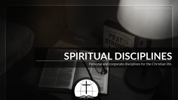 Spiritual Disciplines